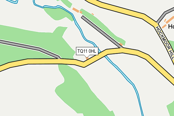 TQ11 0HL map - OS OpenMap – Local (Ordnance Survey)