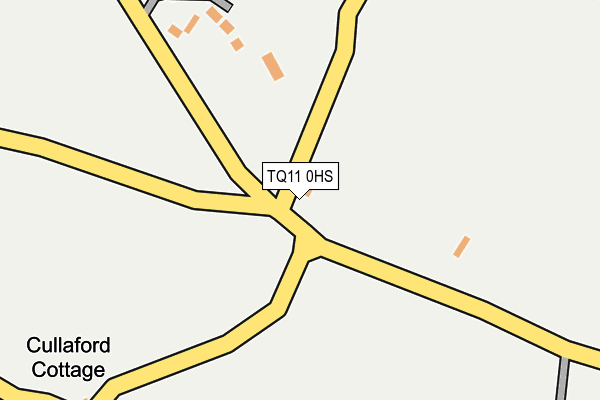 TQ11 0HS map - OS OpenMap – Local (Ordnance Survey) TQ11 0HS map - OS OpenMap – Local (Ordnance Survey)