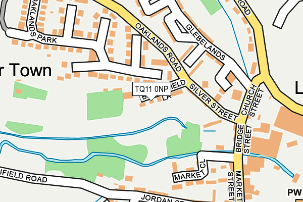 TQ11 0NP map - OS OpenMap – Local (Ordnance Survey) TQ11 0NP map - OS OpenMap – Local (Ordnance Survey)