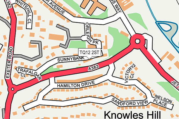 TQ12 2ST map - OS OpenMap – Local (Ordnance Survey) TQ12 2ST map - OS OpenMap – Local (Ordnance Survey)