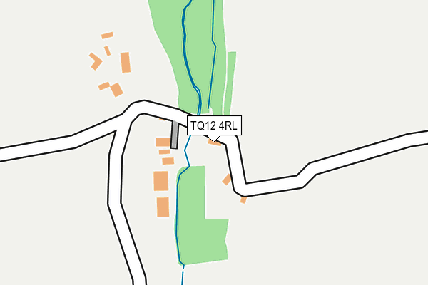 TQ12 4RL map - OS OpenMap – Local (Ordnance Survey) TQ12 4RL map - OS OpenMap – Local (Ordnance Survey)
