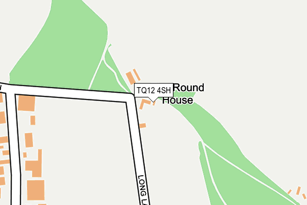 TQ12 4SH map - OS OpenMap – Local (Ordnance Survey) TQ12 4SH map - OS OpenMap – Local (Ordnance Survey)