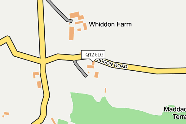 TQ12 5LG map - OS OpenMap – Local (Ordnance Survey) TQ12 5LG map - OS OpenMap – Local (Ordnance Survey)