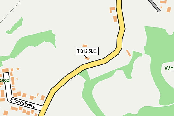TQ12 5LQ map - OS OpenMap – Local (Ordnance Survey) TQ12 5LQ map - OS OpenMap – Local (Ordnance Survey)