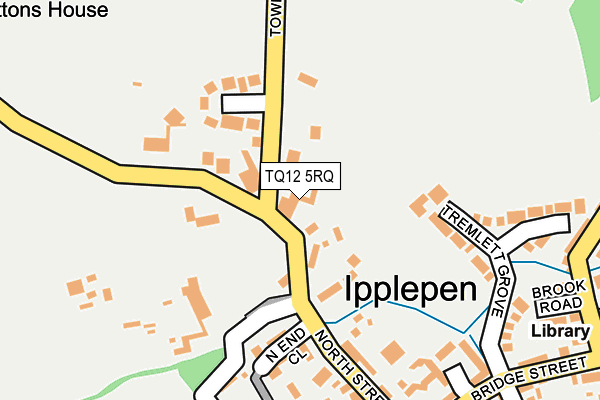 TQ12 5RQ map - OS OpenMap – Local (Ordnance Survey) TQ12 5RQ map - OS OpenMap – Local (Ordnance Survey)