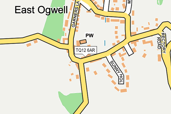 TQ12 6AR map - OS OpenMap – Local (Ordnance Survey) TQ12 6AR map - OS OpenMap – Local (Ordnance Survey)