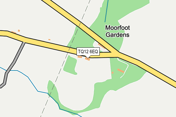 TQ12 6EQ map - OS OpenMap – Local (Ordnance Survey)