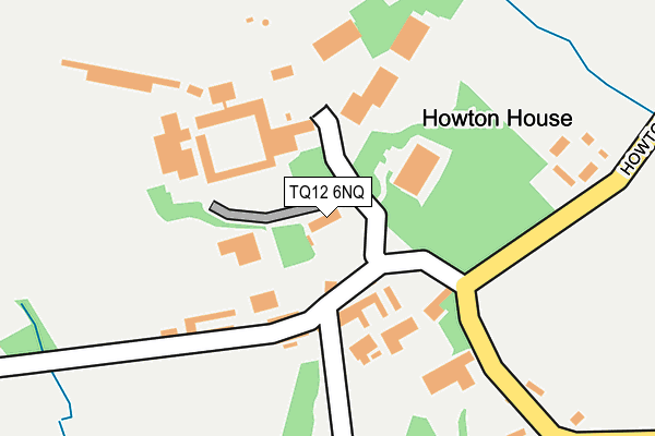 TQ12 6NQ map - OS OpenMap – Local (Ordnance Survey)