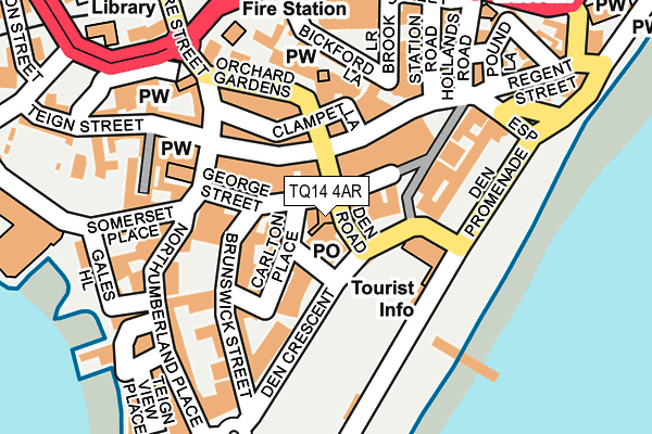 TQ14 4AR map - OS OpenMap – Local (Ordnance Survey) TQ14 4AR map - OS OpenMap – Local (Ordnance Survey)