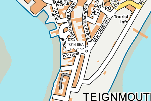 TQ14 8BA map - OS OpenMap – Local (Ordnance Survey) TQ14 8BA map - OS OpenMap – Local (Ordnance Survey)
