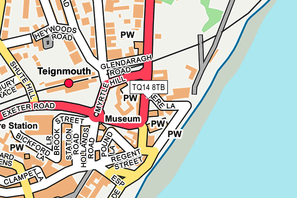 TQ14 8TB map - OS OpenMap – Local (Ordnance Survey) TQ14 8TB map - OS OpenMap – Local (Ordnance Survey)