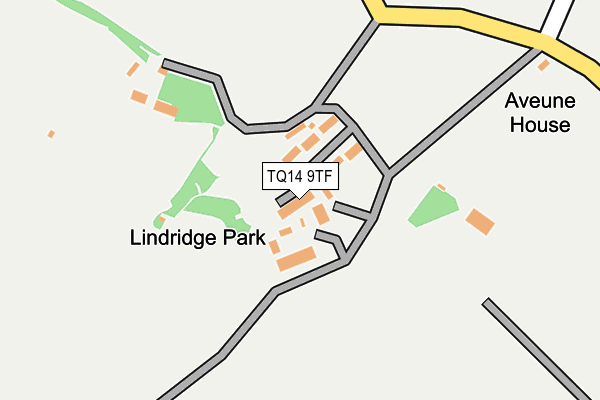 TQ14 9TF map - OS OpenMap – Local (Ordnance Survey) TQ14 9TF map - OS OpenMap – Local (Ordnance Survey)