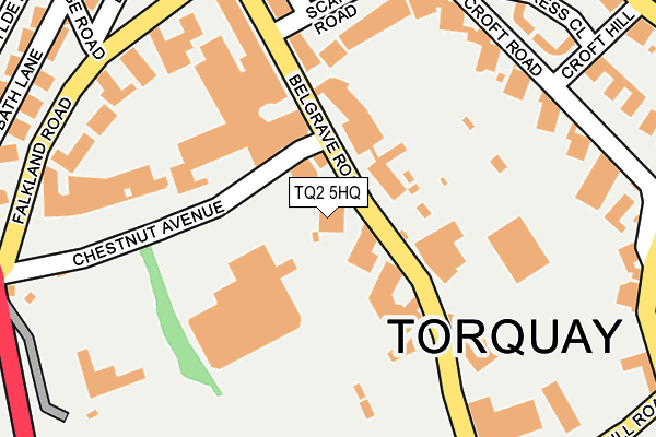 TQ2 5HQ map - OS OpenMap – Local (Ordnance Survey) TQ2 5HQ map - OS OpenMap – Local (Ordnance Survey)