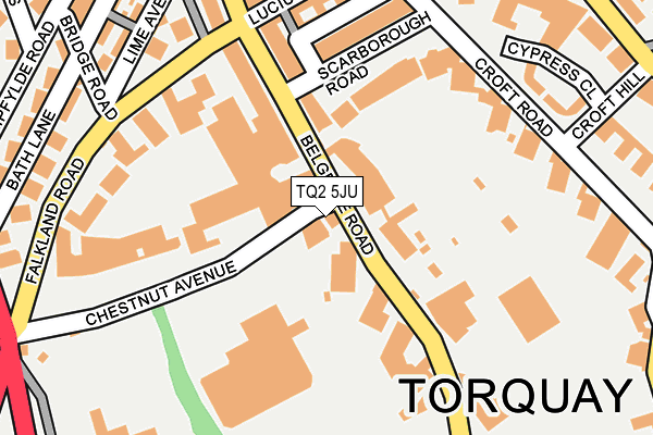 TQ2 5JU map - OS OpenMap – Local (Ordnance Survey) TQ2 5JU map - OS OpenMap – Local (Ordnance Survey)