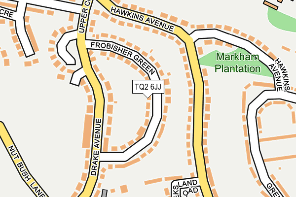 TQ2 6JJ map - OS OpenMap – Local (Ordnance Survey) TQ2 6JJ map - OS OpenMap – Local (Ordnance Survey)