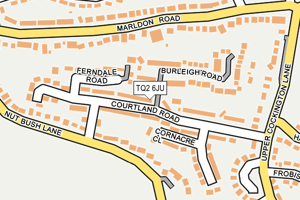 TQ2 6JU map - OS OpenMap – Local (Ordnance Survey) TQ2 6JU map - OS OpenMap – Local (Ordnance Survey)