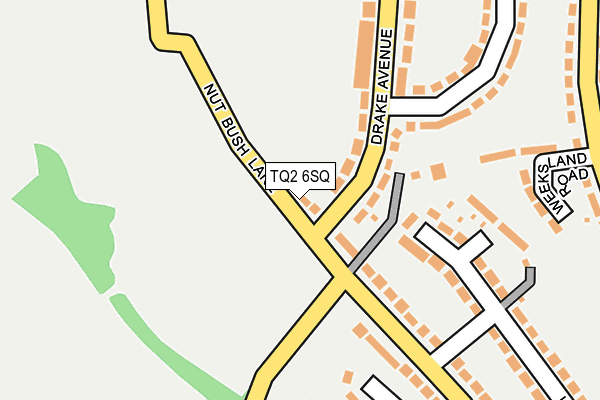 TQ2 6SQ map - OS OpenMap – Local (Ordnance Survey) TQ2 6SQ map - OS OpenMap – Local (Ordnance Survey)