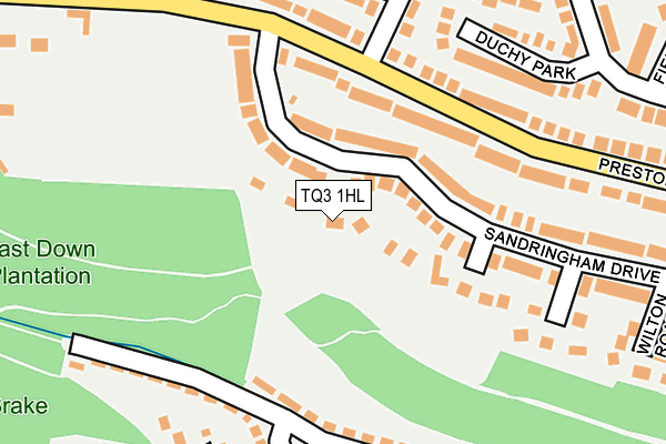 TQ3 1HL map - OS OpenMap – Local (Ordnance Survey) TQ3 1HL map - OS OpenMap – Local (Ordnance Survey)