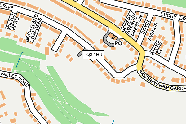 TQ3 1HU map - OS OpenMap – Local (Ordnance Survey) TQ3 1HU map - OS OpenMap – Local (Ordnance Survey)