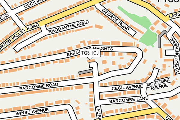 TQ3 1QJ map - OS OpenMap – Local (Ordnance Survey) TQ3 1QJ map - OS OpenMap – Local (Ordnance Survey)