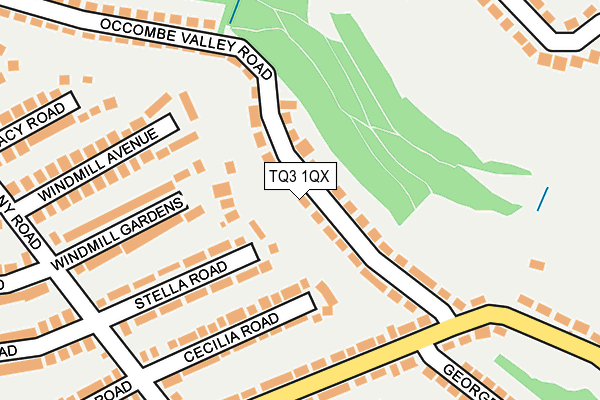 TQ3 1QX map - OS OpenMap – Local (Ordnance Survey) TQ3 1QX map - OS OpenMap – Local (Ordnance Survey)