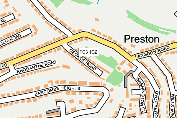 TQ3 1QZ map - OS OpenMap – Local (Ordnance Survey) TQ3 1QZ map - OS OpenMap – Local (Ordnance Survey)