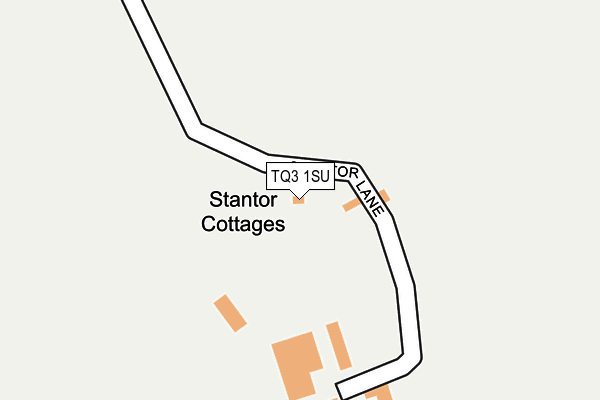 TQ3 1SU map - OS OpenMap – Local (Ordnance Survey)
