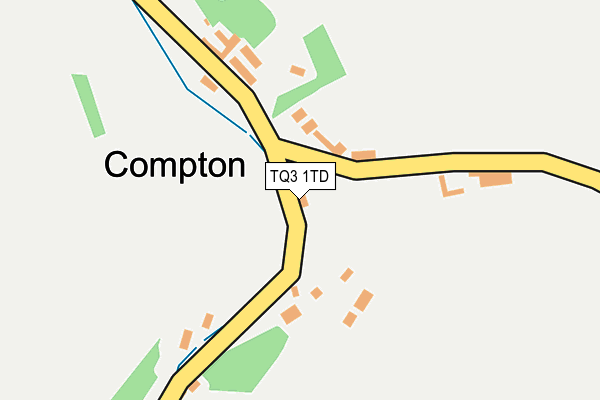 TQ3 1TD map - OS OpenMap – Local (Ordnance Survey) TQ3 1TD map - OS OpenMap – Local (Ordnance Survey)