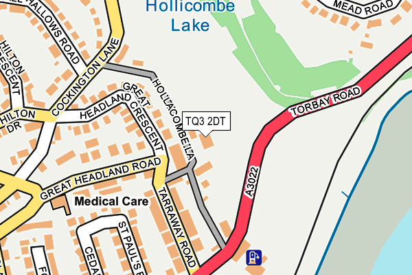 TQ3 2DT map - OS OpenMap – Local (Ordnance Survey) TQ3 2DT map - OS OpenMap – Local (Ordnance Survey)
