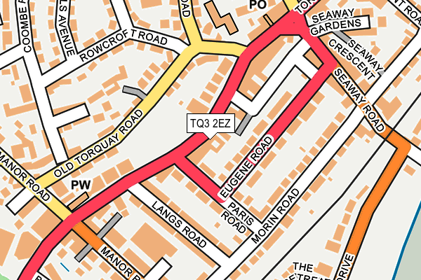 TQ3 2EZ map - OS OpenMap – Local (Ordnance Survey) TQ3 2EZ map - OS OpenMap – Local (Ordnance Survey)