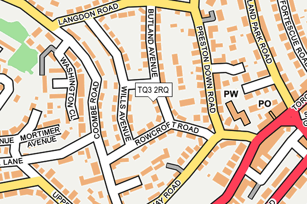 TQ3 2RQ map - OS OpenMap – Local (Ordnance Survey) TQ3 2RQ map - OS OpenMap – Local (Ordnance Survey)