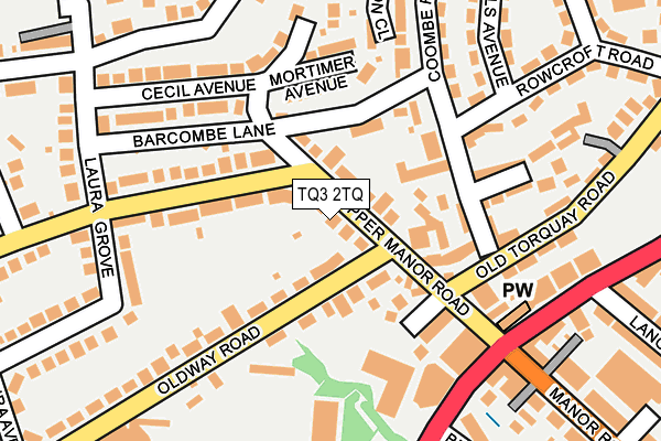 TQ3 2TQ map - OS OpenMap – Local (Ordnance Survey) TQ3 2TQ map - OS OpenMap – Local (Ordnance Survey)