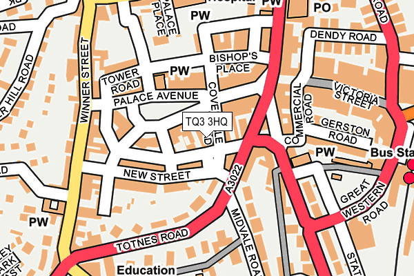 TQ3 3HQ map - OS OpenMap – Local (Ordnance Survey) TQ3 3HQ map - OS OpenMap – Local (Ordnance Survey)