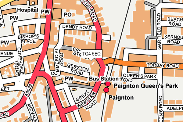 TQ4 5EQ map - OS OpenMap – Local (Ordnance Survey) TQ4 5EQ map - OS OpenMap – Local (Ordnance Survey)
