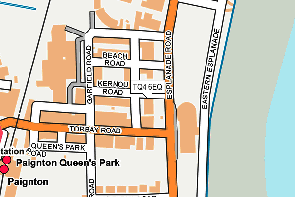 TQ4 6EQ map - OS OpenMap – Local (Ordnance Survey) TQ4 6EQ map - OS OpenMap – Local (Ordnance Survey)