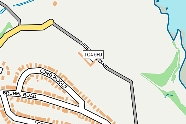 TQ4 6HJ map - OS OpenMap – Local (Ordnance Survey) TQ4 6HJ map - OS OpenMap – Local (Ordnance Survey)