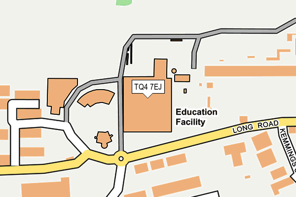 TQ4 7EJ map - OS OpenMap – Local (Ordnance Survey) TQ4 7EJ map - OS OpenMap – Local (Ordnance Survey)