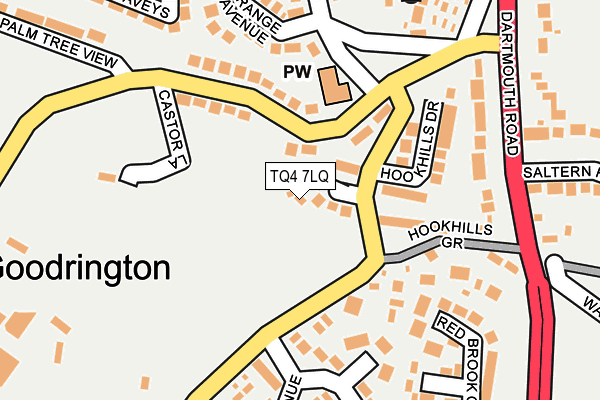 TQ4 7LQ map - OS OpenMap – Local (Ordnance Survey)