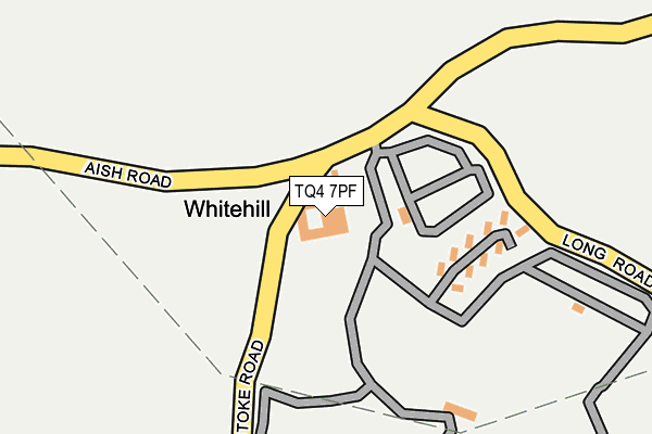 TQ4 7PF map - OS OpenMap – Local (Ordnance Survey) TQ4 7PF map - OS OpenMap – Local (Ordnance Survey)