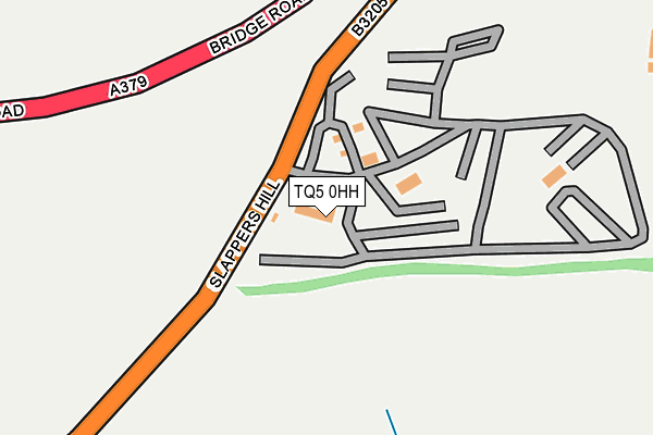 TQ5 0HH map - OS OpenMap – Local (Ordnance Survey)