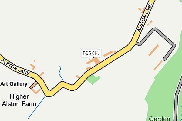 TQ5 0HJ map - OS OpenMap – Local (Ordnance Survey)