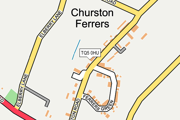 TQ5 0HU map - OS OpenMap – Local (Ordnance Survey)