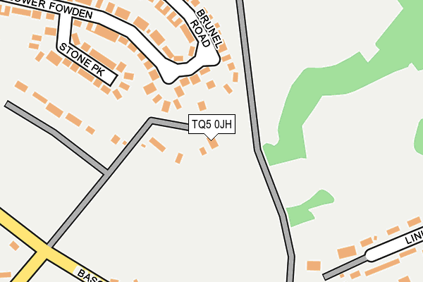 TQ5 0JH map - OS OpenMap – Local (Ordnance Survey)