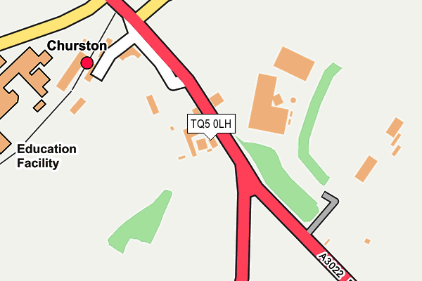 TQ5 0LH map - OS OpenMap – Local (Ordnance Survey)