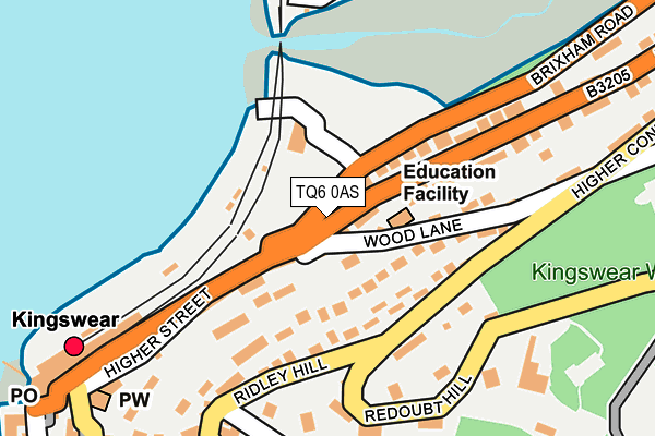 TQ6 0AS map - OS OpenMap – Local (Ordnance Survey) TQ6 0AS map - OS OpenMap – Local (Ordnance Survey)