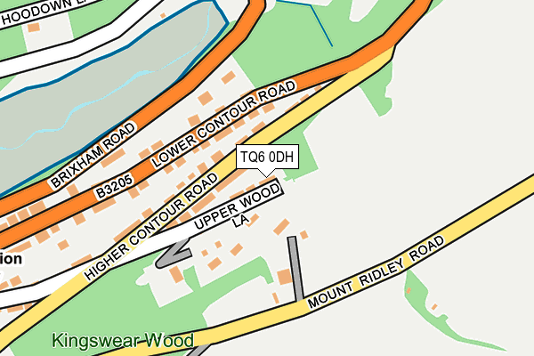 TQ6 0DH map - OS OpenMap – Local (Ordnance Survey) TQ6 0DH map - OS OpenMap – Local (Ordnance Survey)