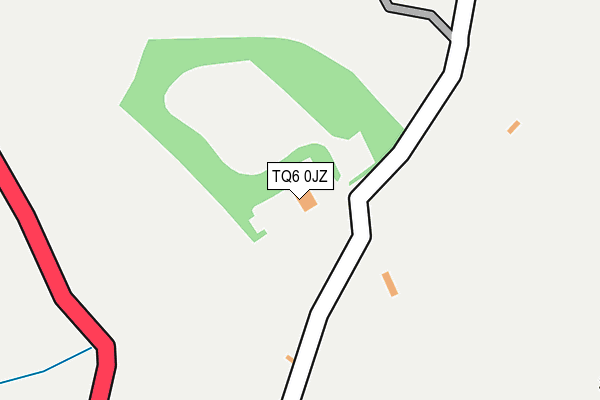 TQ6 0JZ map - OS OpenMap – Local (Ordnance Survey) TQ6 0JZ map - OS OpenMap – Local (Ordnance Survey)