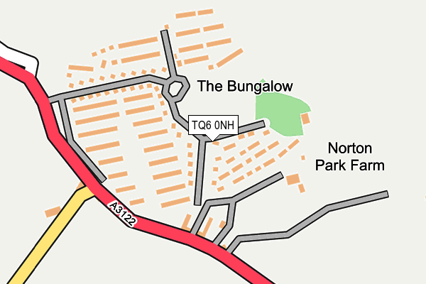 TQ6 0NH map - OS OpenMap – Local (Ordnance Survey) TQ6 0NH map - OS OpenMap – Local (Ordnance Survey)
