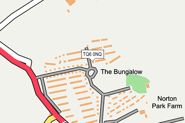 TQ6 0NQ map - OS OpenMap – Local (Ordnance Survey)