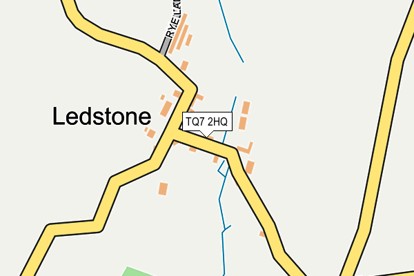 TQ7 2HQ map - OS OpenMap – Local (Ordnance Survey) TQ7 2HQ map - OS OpenMap – Local (Ordnance Survey)